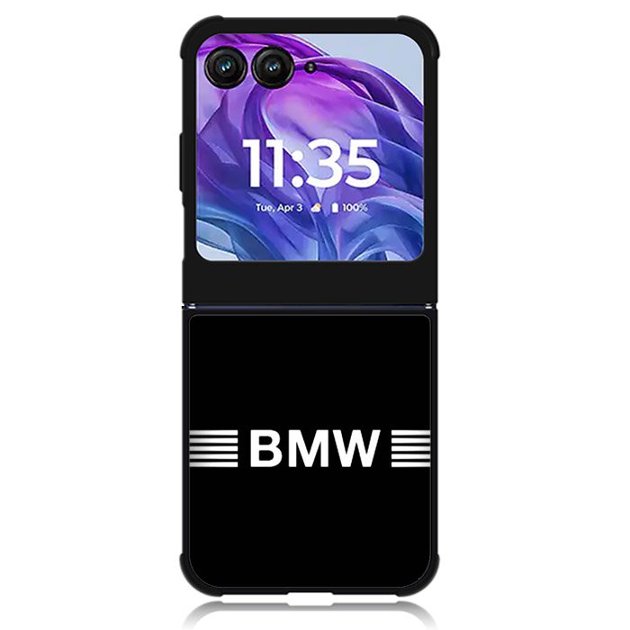 BMW Logo Black Motorola Moto Razr Plus 2024 , Moto Razr+ 2024 Case OV9478