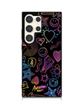 Neon Doodles Samsung Galaxy S23 Ultra 5G Case QC9467