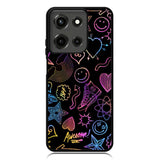 Neon Doodles Motorola Moto G 5G 2025 Case OV9467