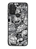 Black Doodle Motorola Moto G Pure 2021 , Moto G Power 2022 Case OV9476