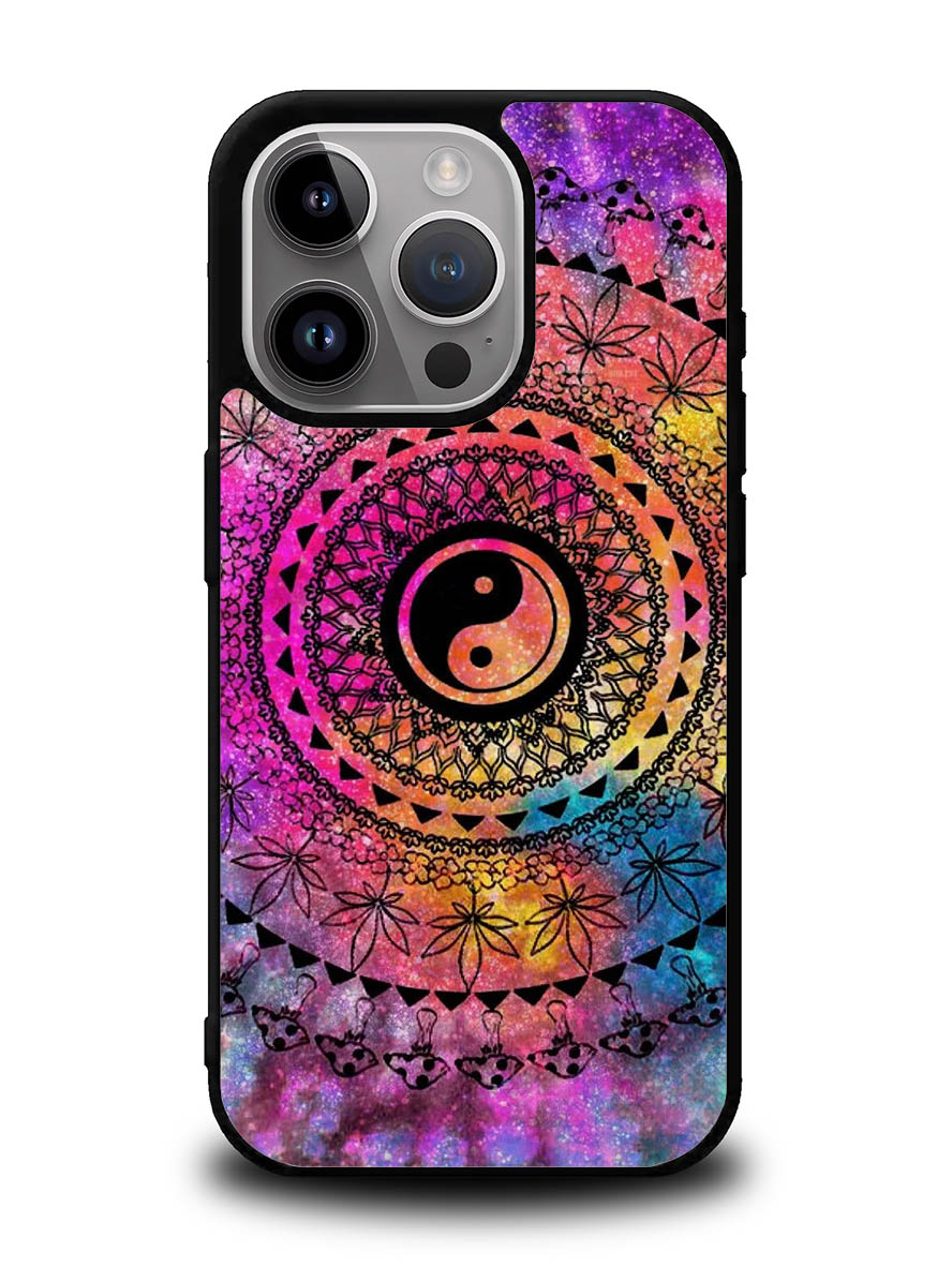 Galaxy Space Doodle iPhone 14 Pro Max Case QC9445