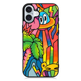 Drawing Vexx Doodles iPhone 16 Plus Case QC9484
