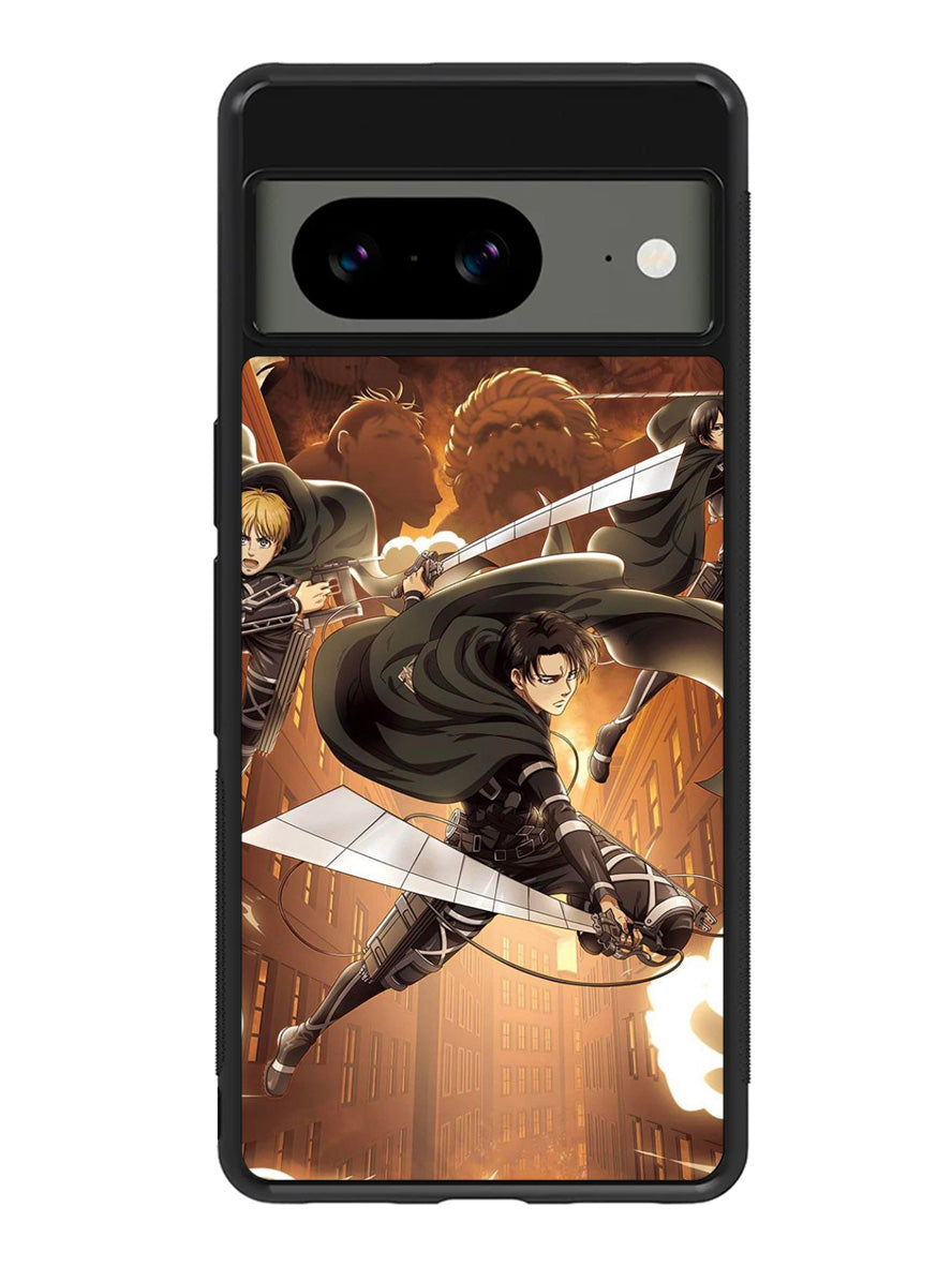 Attack on Titan Season 4 Google Pixel 8A Case QC9472