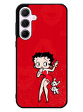 Black Betty Boop Samsung Galaxy A35 5G Case