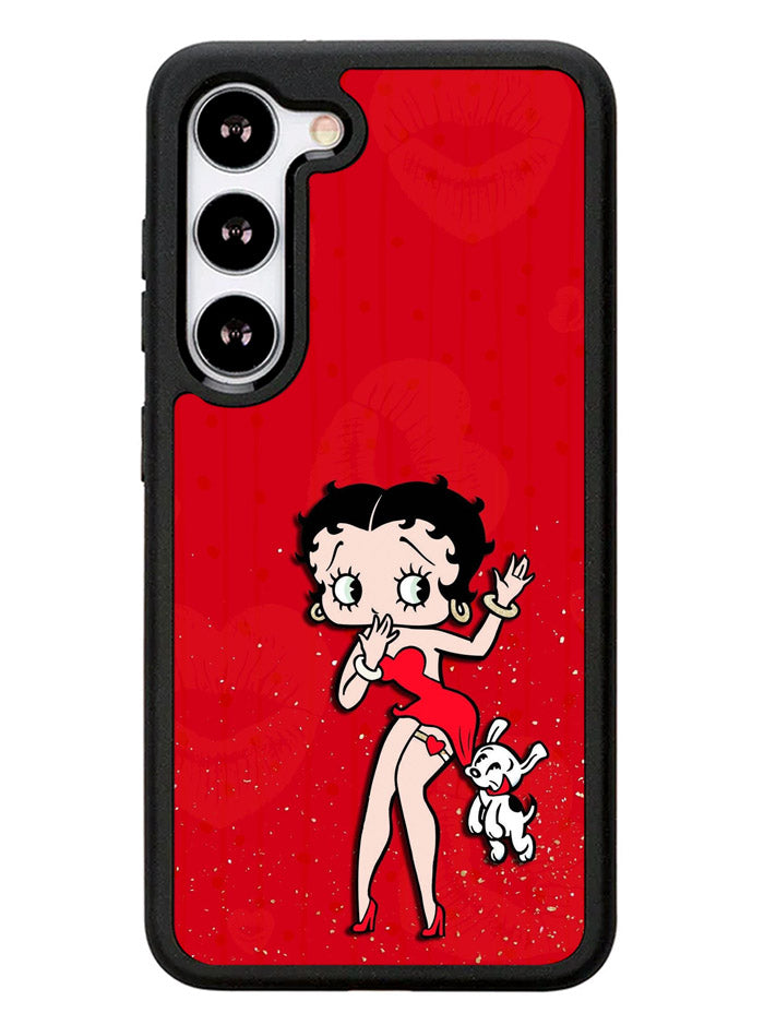 Black Betty Boop Samsung Galaxy S23 5G Case