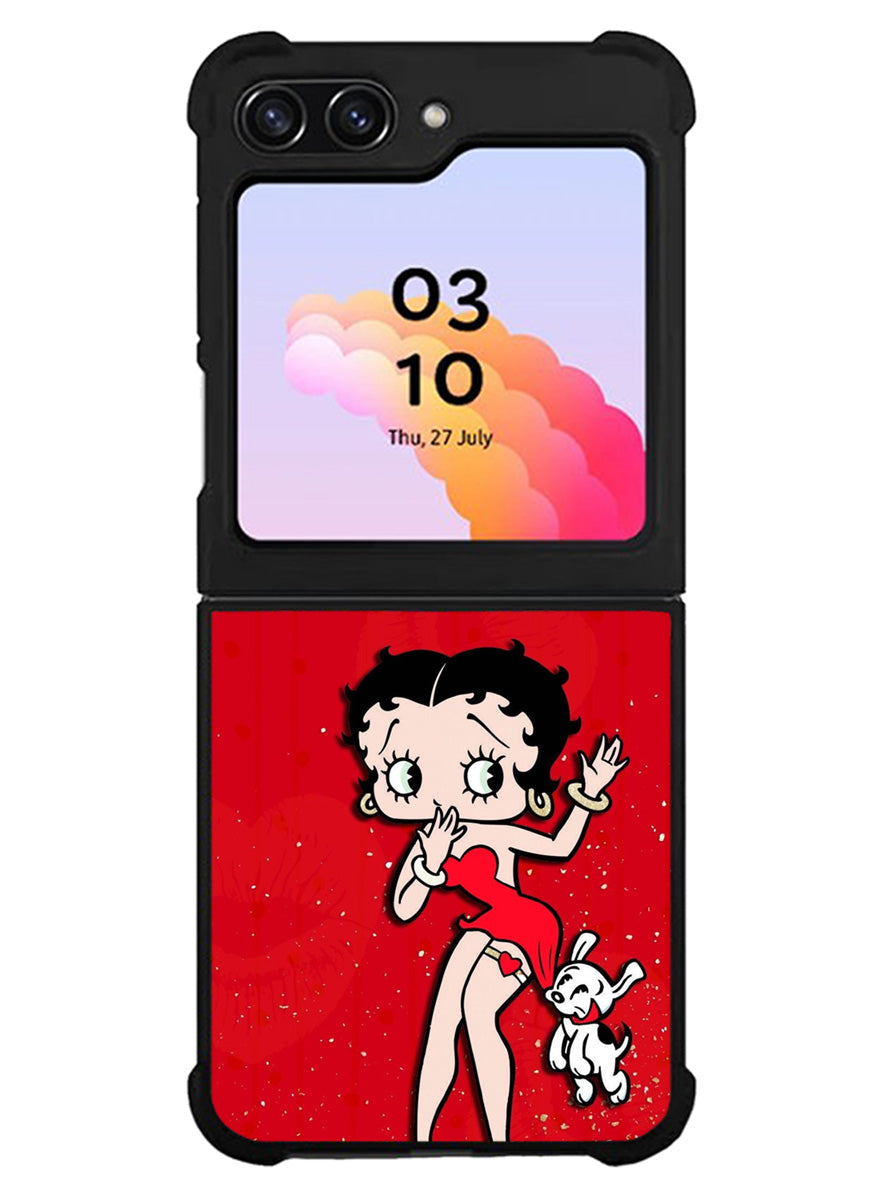 Black Betty Boop Samsung Galaxy Z Flip 5 5G 2023 Case