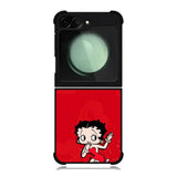 Black Betty Boop Samsung Galaxy Z Flip 6 Case