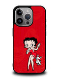Black Betty Boop iPhone 15 Pro Case