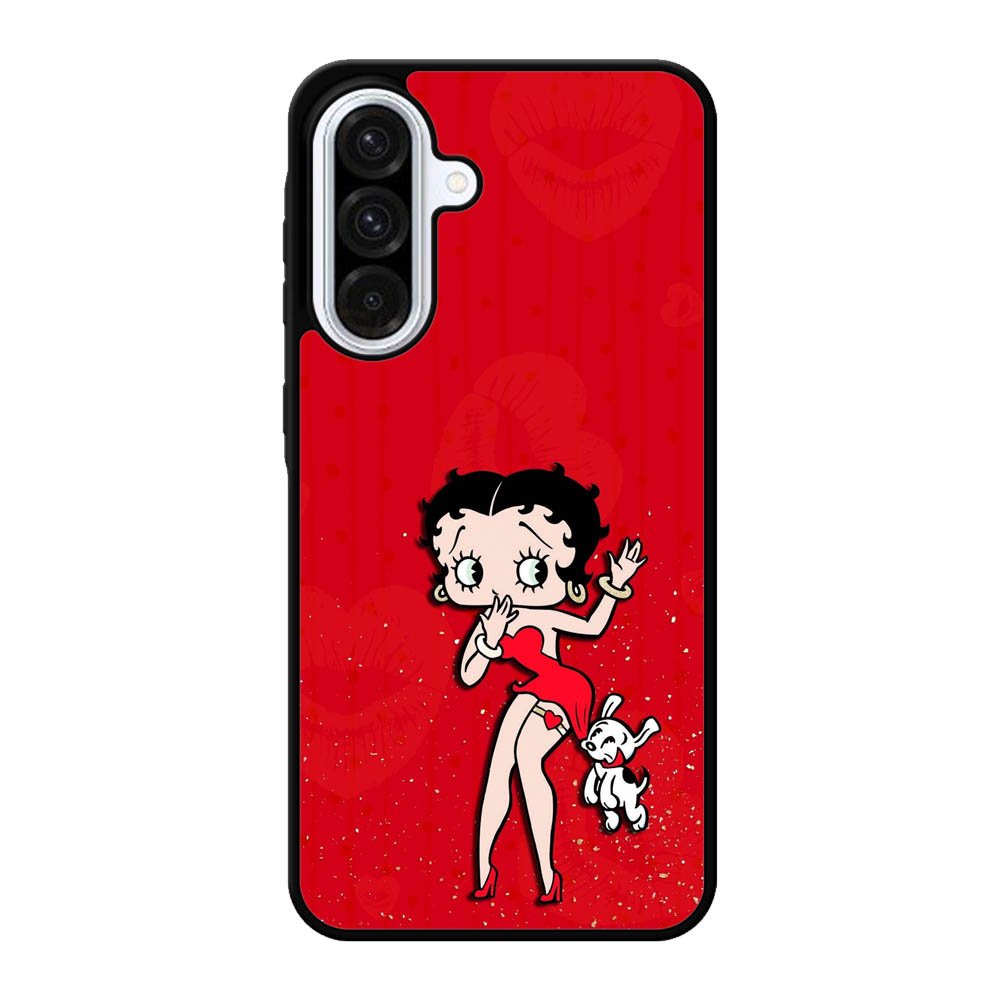 Black Betty Boop Samsung Galaxy A56 Case OV6853