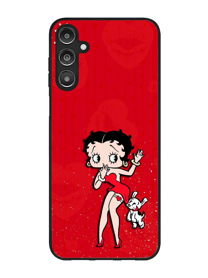 Black Betty Boop Samsung Galaxy A14 5G Case