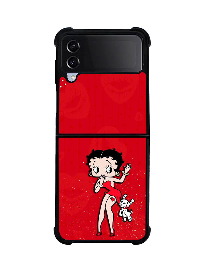 Black Betty Boop Samsung Galaxy Z Flip 4 5G 2022 Case