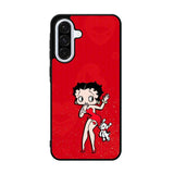 Black Betty Boop Samsung Galaxy A36 Case OV6853
