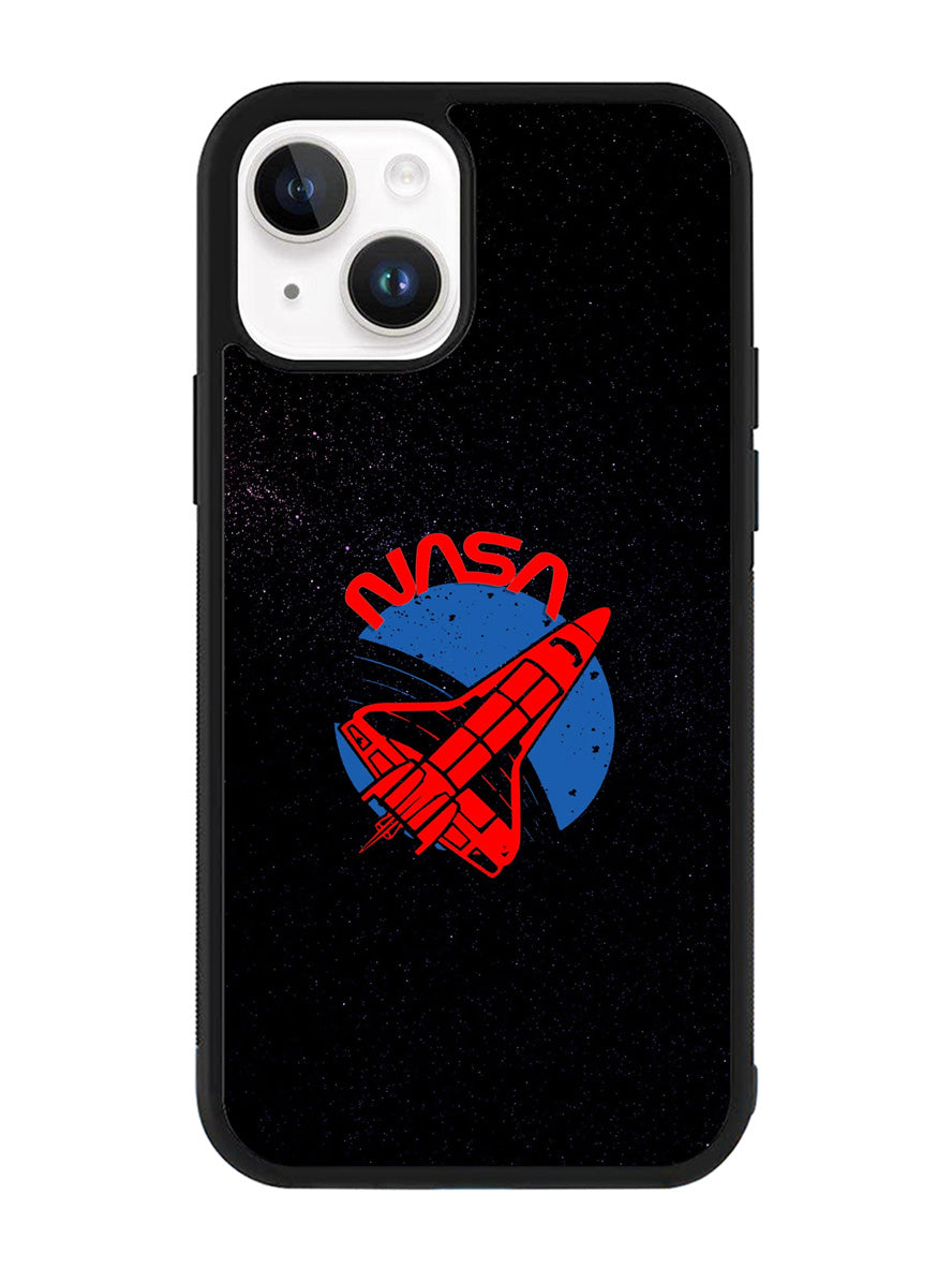 Nasa Black iPhone 15 Plus Case OV9465