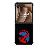 Nasa Black Motorola Moto RAZR Plus 2025 Case OV9465