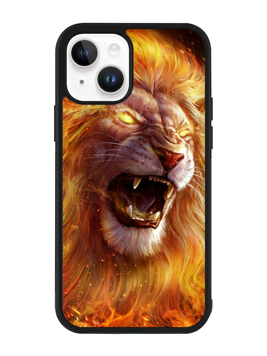 Golden Lion iPhone 14 Case QC8652