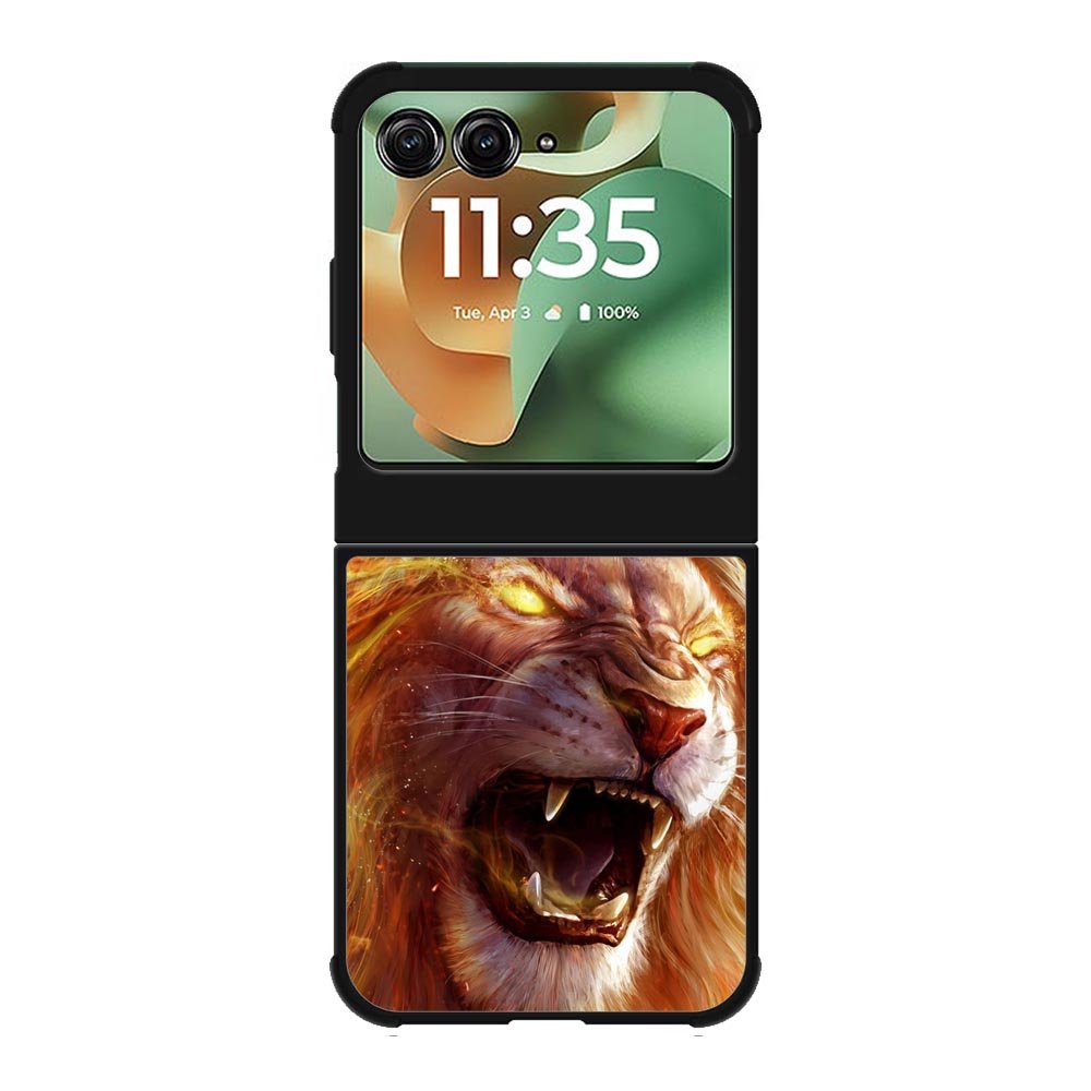 Golden Lion Motorola Moto RAZR 2025 Case OV8652