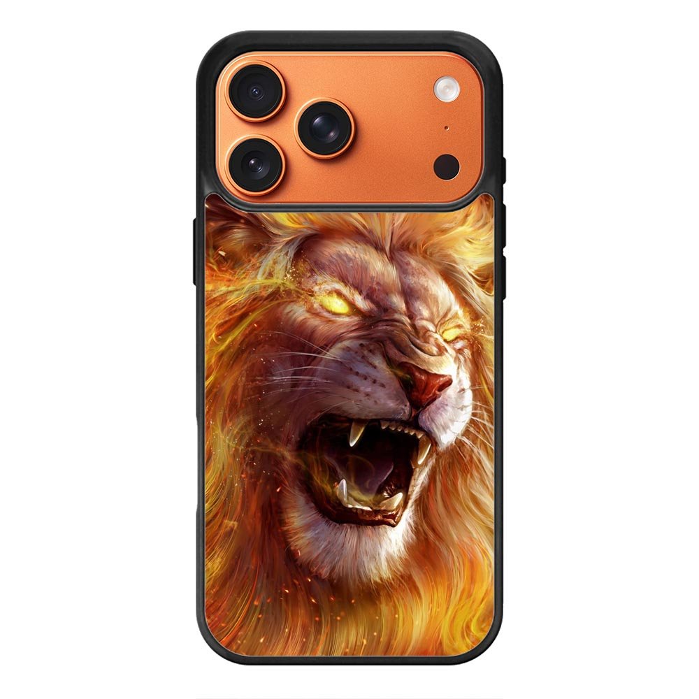 Golden Lion iPhone 17 Pro Case OV8652
