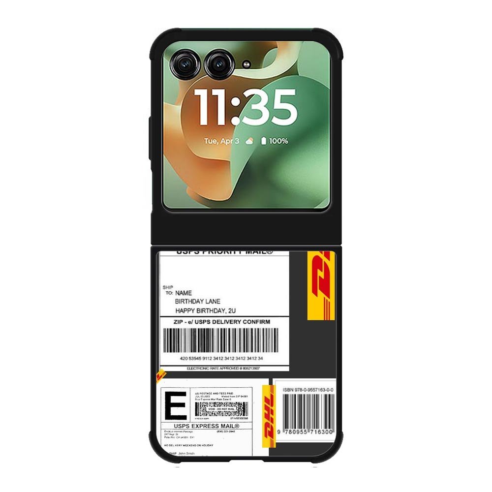DHL Birthday Date Motorola Moto RAZR 2025 Case OV8682