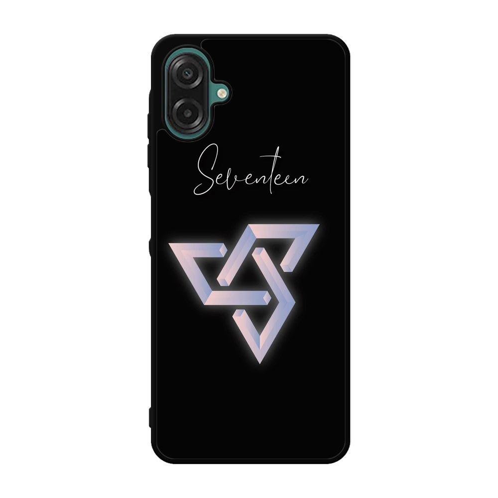 Seventeen Black Logo Samsung Galaxy A07 Case OV8664