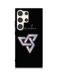 Seventeen Black Logo Samsung Galaxy S23 Ultra 5G Case QC8664