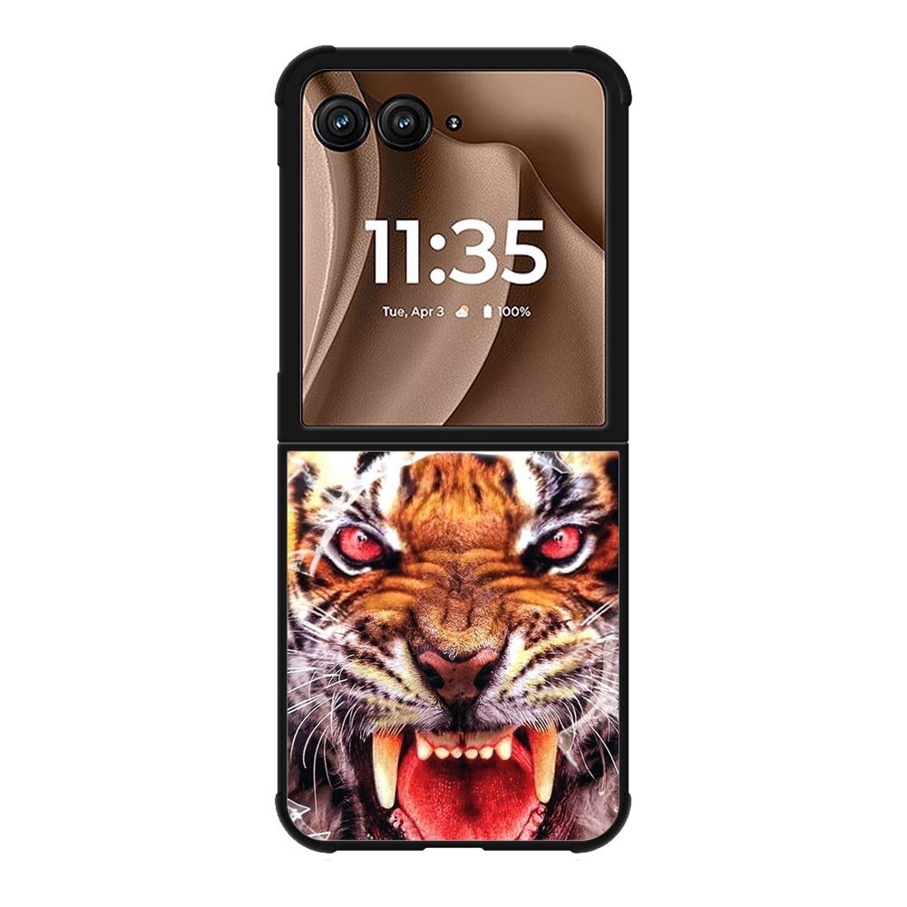 Angry Tiger Roar Motorola Moto RAZR Plus 2025 Case OV8676
