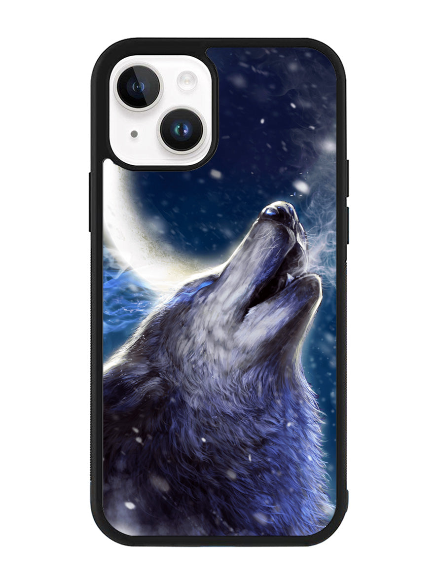 White Wolf iPhone 15 Case OV8672