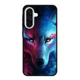 Wolf Art Blue Red Samsung Galaxy A36 5G Case OV8673
