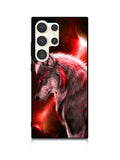 Cool Wolf Red Samsung Galaxy S24 Ultra 5G Case