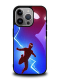 Spiderman lightning Blue iPhone 15 Pro Max Case OV8651