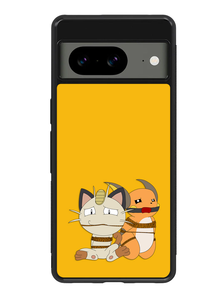 Raichu Comic Cat Pikachu Google Pixel 8 Case QC8637