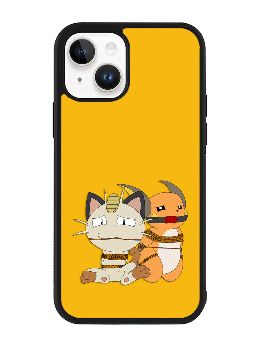 Raichu Comic Cat Pikachu iPhone 15 Plus Case OV8637