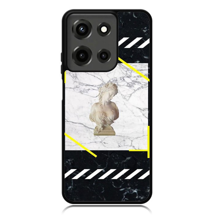The Off-White Motorola Moto G 5G 2025 Case OV2223