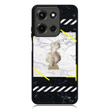 The Off-White Motorola Moto G 5G 2025 Case OV2223
