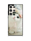 White Cat Samsung Galaxy S24 Ultra 5G Case OV5735