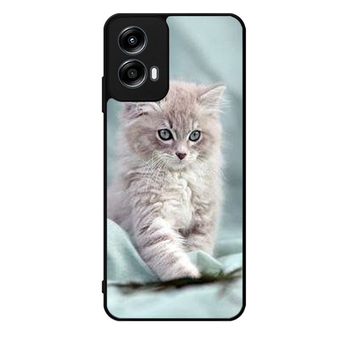 Grey Kitten Motorola Moto G Play 2024 Case OV5901
