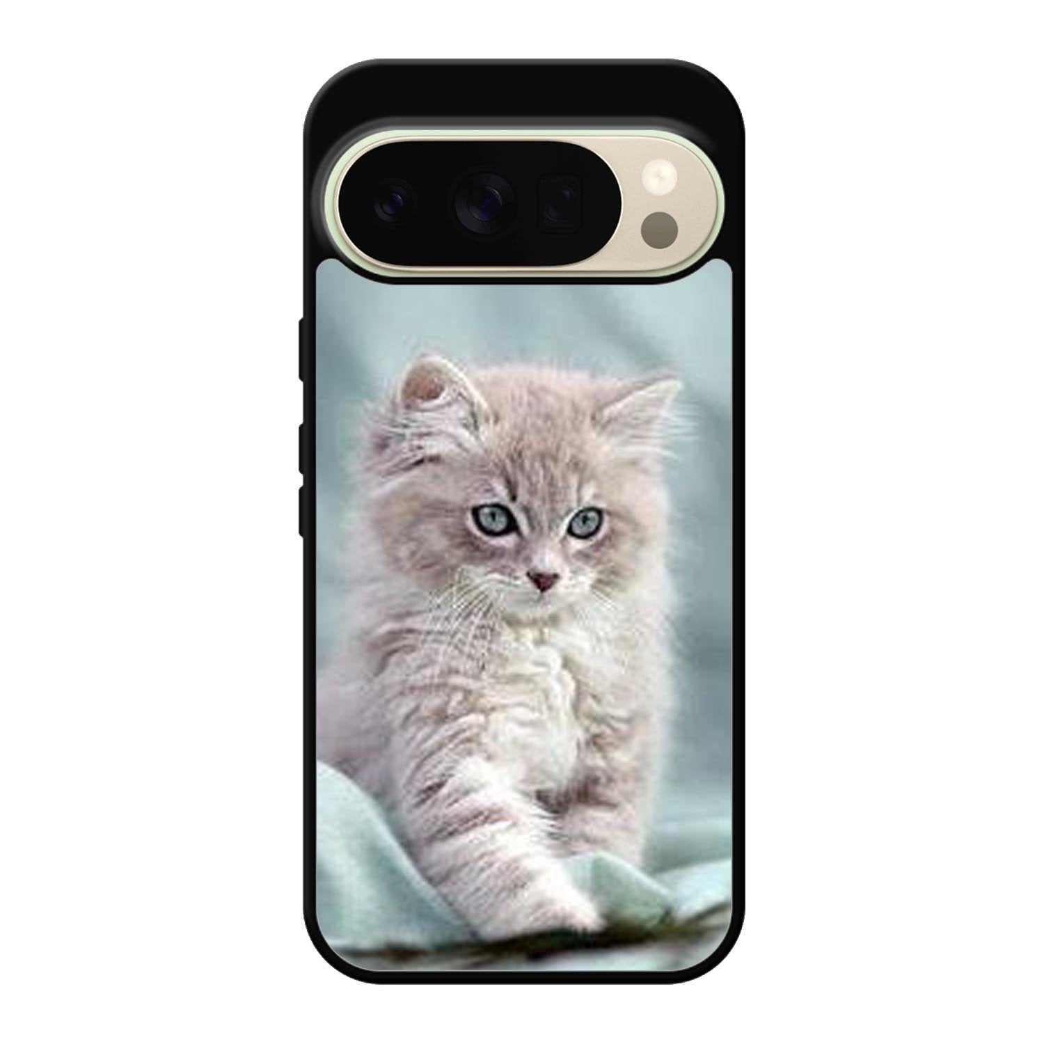 Grey Kitten Google Pixel 10 Pro XL Case OV5901