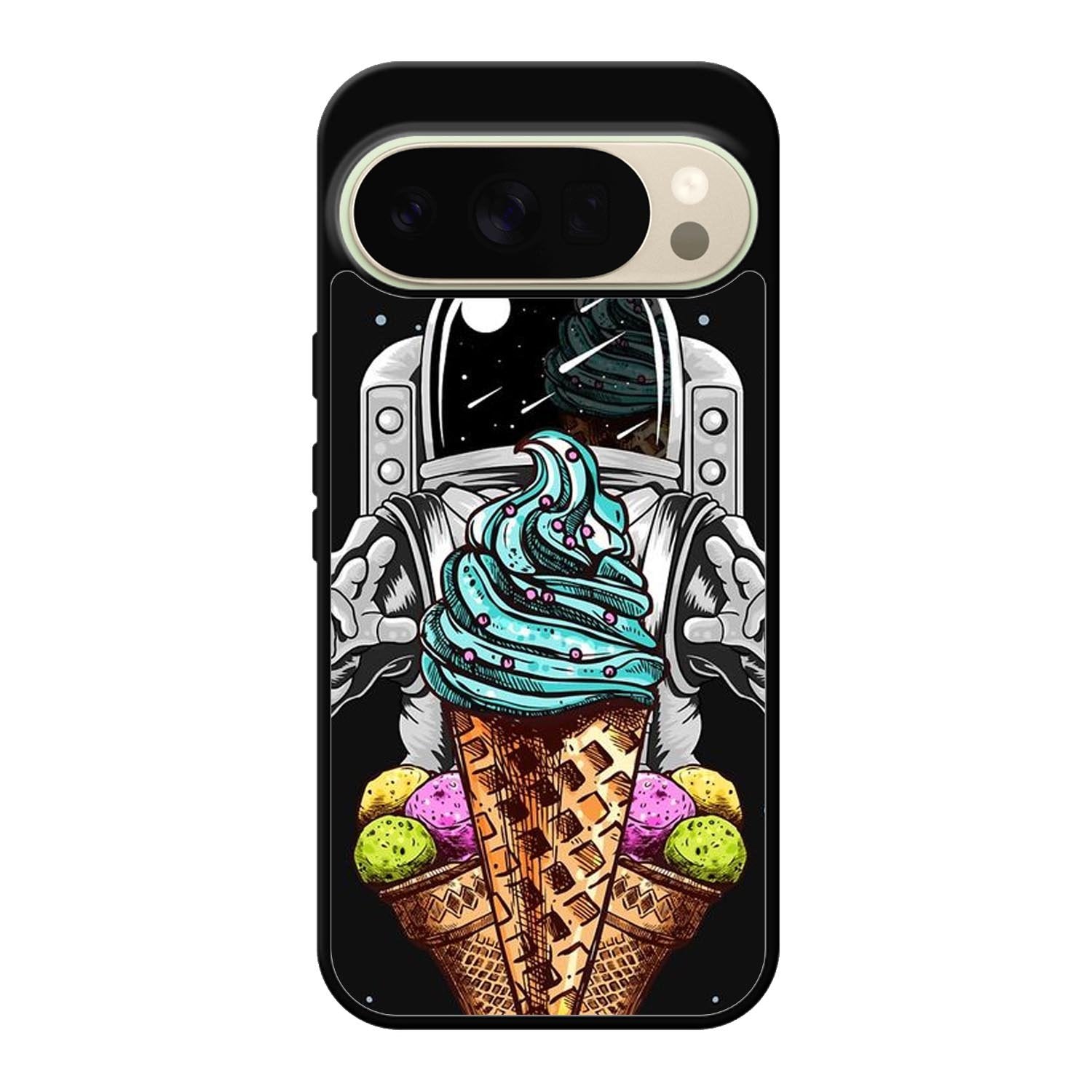 Funny Astronaut Ice Cream Google Pixel 10 Pro XL Case QC5916