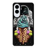 Funny Astronaut Ice Cream Samsung Galaxy S25 Edge 5G Case OV5916