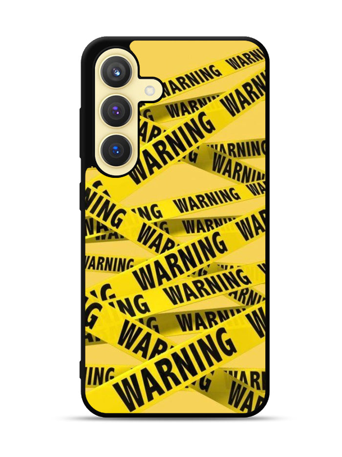 Warning Samsung Galaxy S25 5G Case OV6138