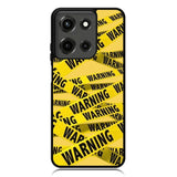 Warning Motorola Moto G 5G 2025 Case OV6138