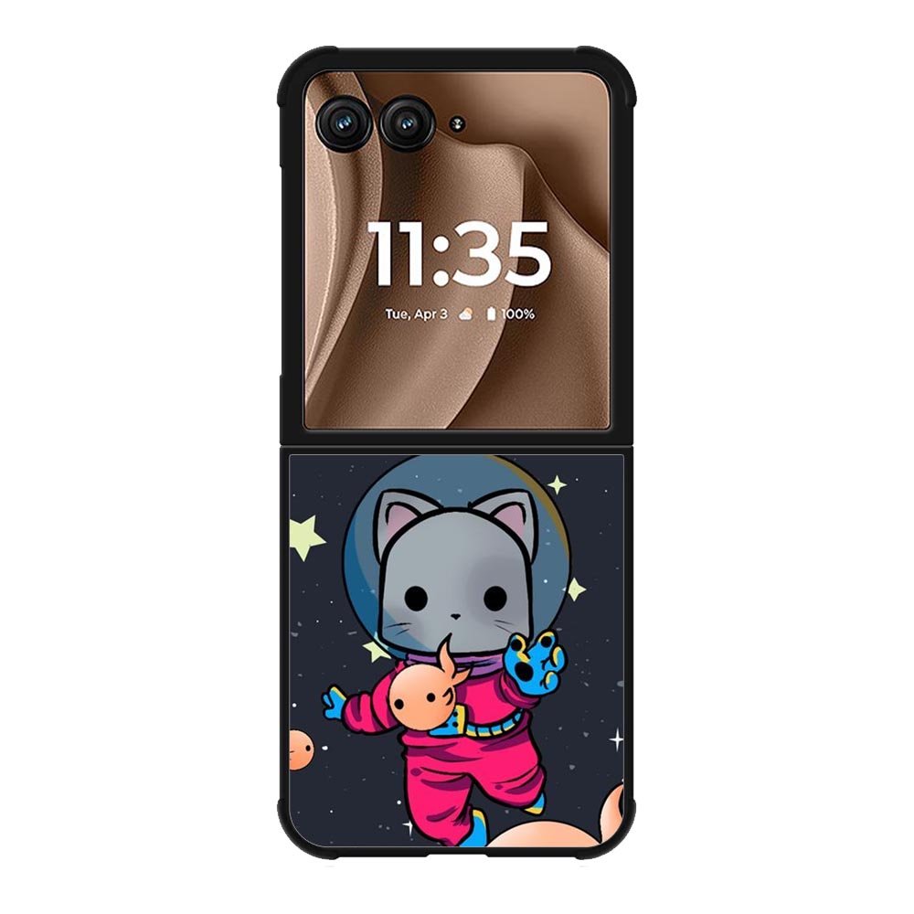 Exploring kitten Motorola Moto RAZR Plus 2025 Case OV5940