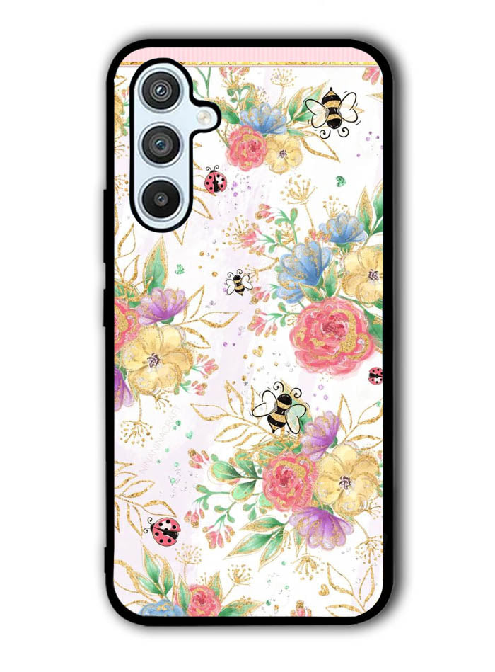 Bee Spring Flowers Samsung Galaxy A54 5G Case