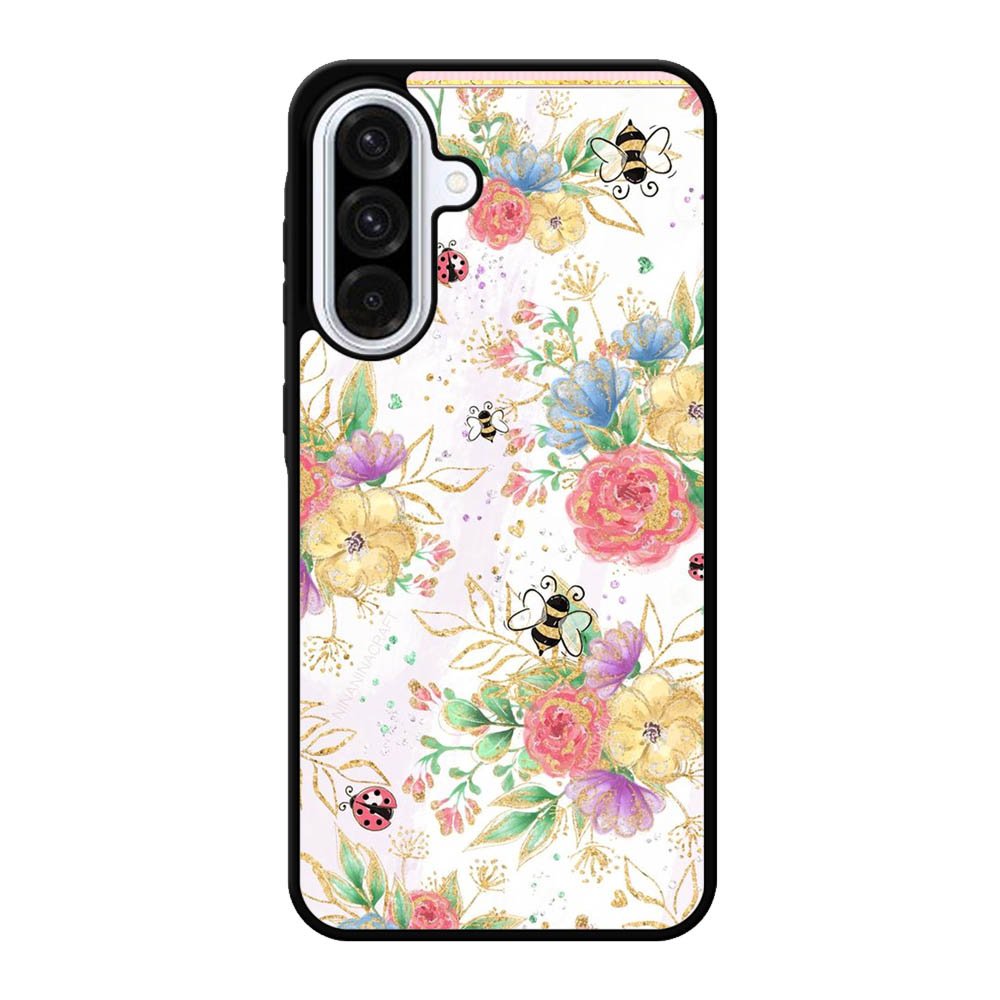 Bee Spring Flowers Samsung Galaxy A56 Case OV7358