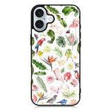 Bird Flowers iPhone 16 Case QC5979