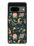 aliens rockets space Google Pixel 8A Case QC5999