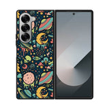 aliens rockets space Samsung Galaxy Z Fold 7 5G Case OV5999