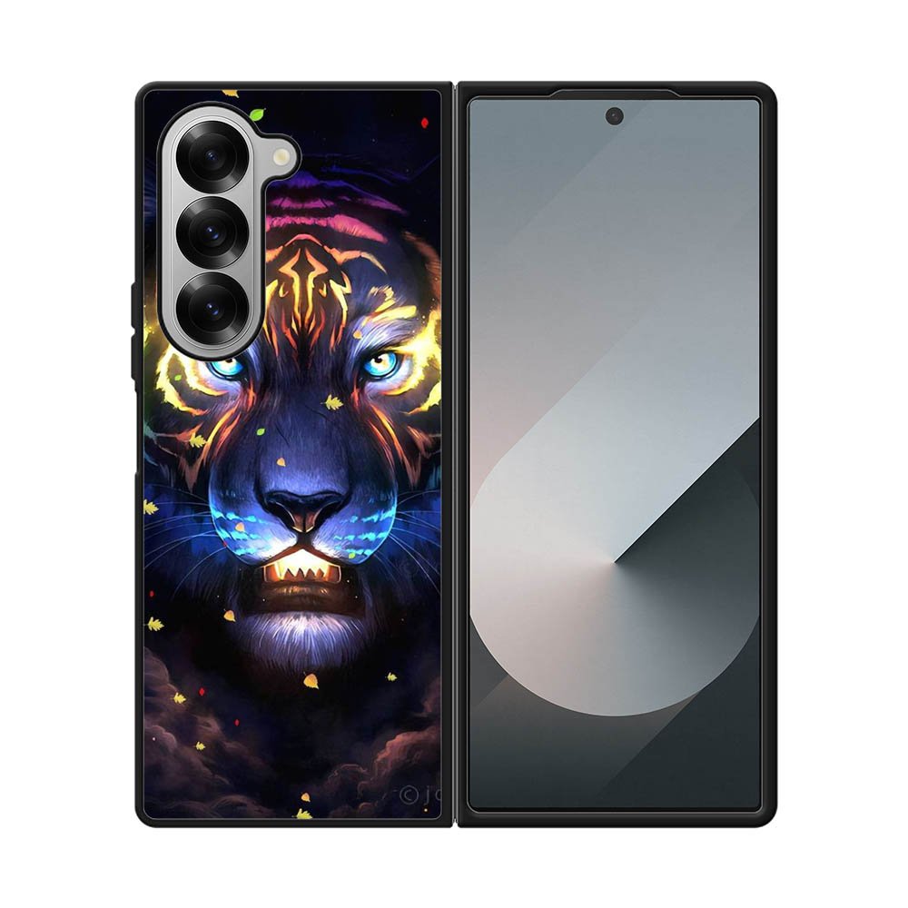 Neon leon Samsung Galaxy Z Fold 7 5G Case QC5825