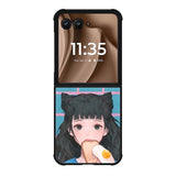 Girl I LOVE EGG Motorola Moto RAZR Plus 2025 Case OV6073