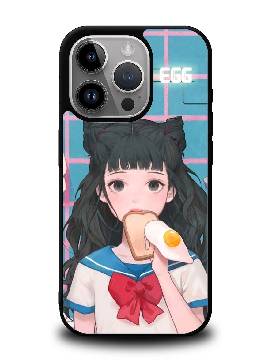Girl I LOVE EGG iPhone 16 Pro Max Case QC6073