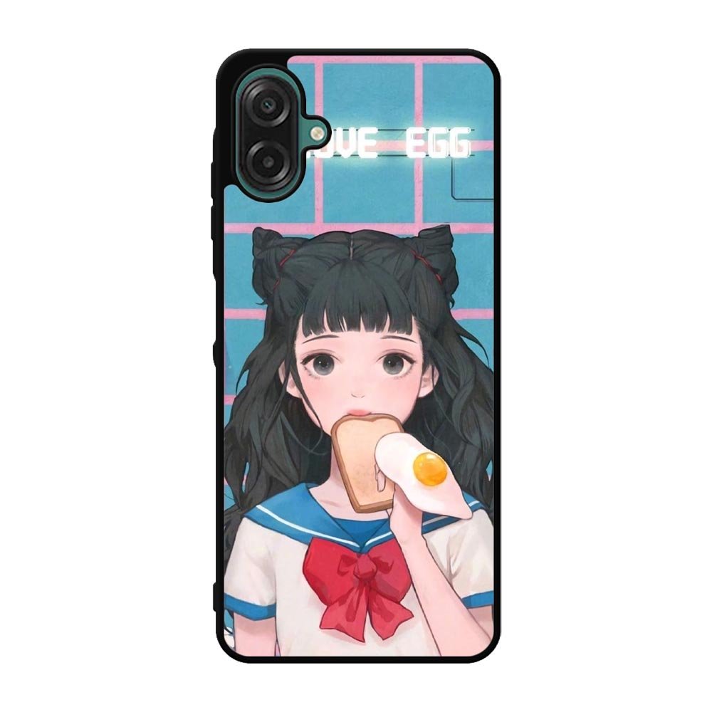 Girl I LOVE EGG Samsung Galaxy A07 Case QC6073